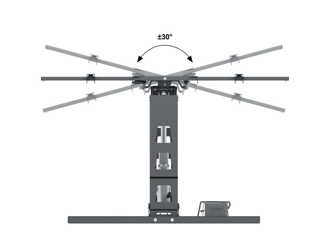 M Motorized Pull Down Full Motion Flexarm 42