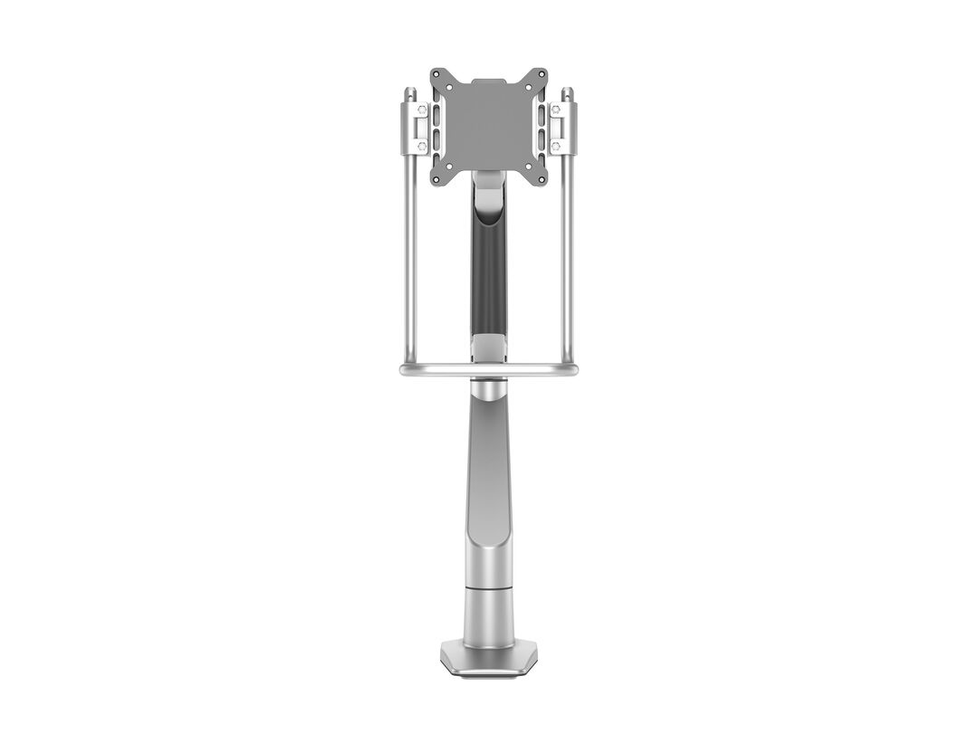 M VESA Gas Lift Arm Single Silver w. handle - Multibrackets M VESA Gas Lift Arm Single Silver w. handle - Multibrackets