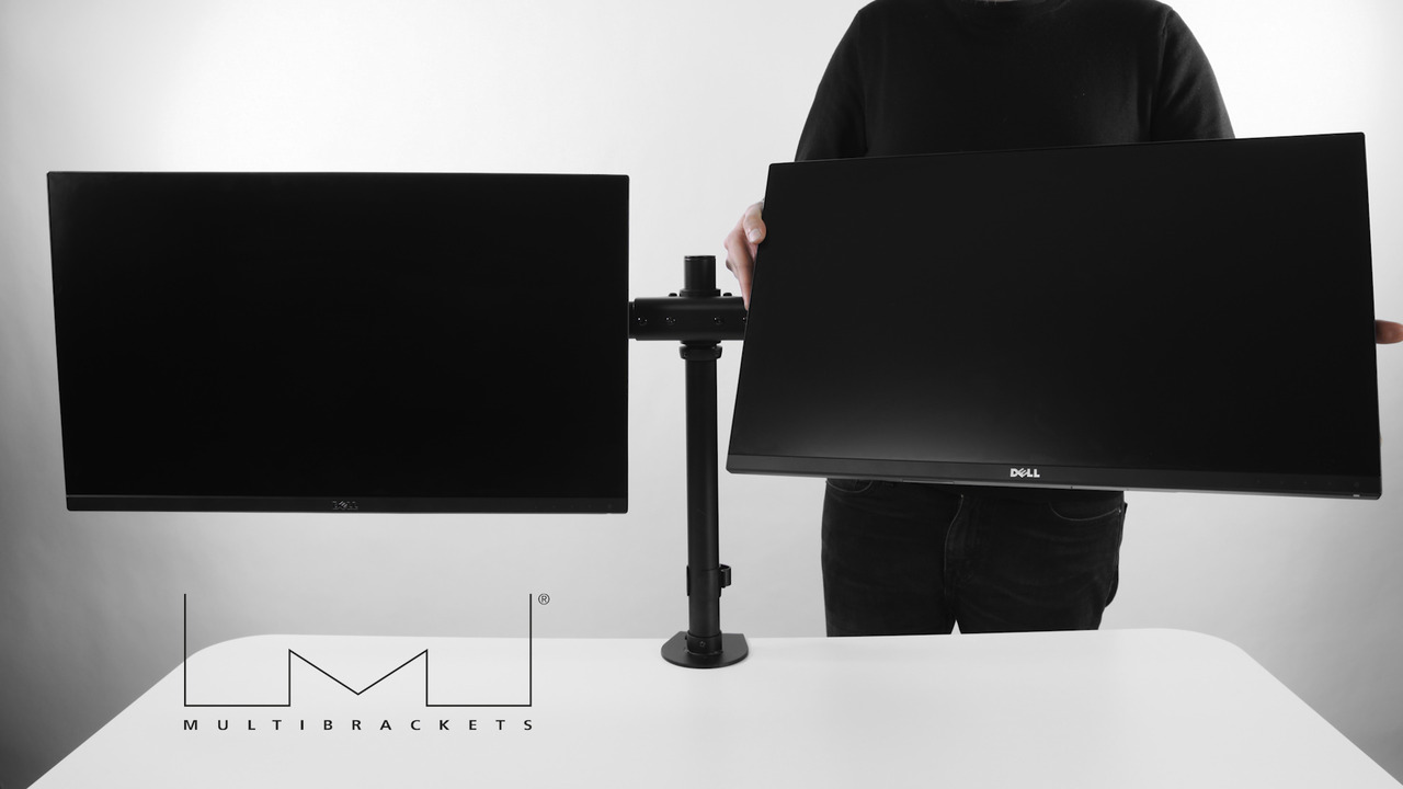 DURABLE 5095 SELECT monitor arm for 2 monitors, tabletop
