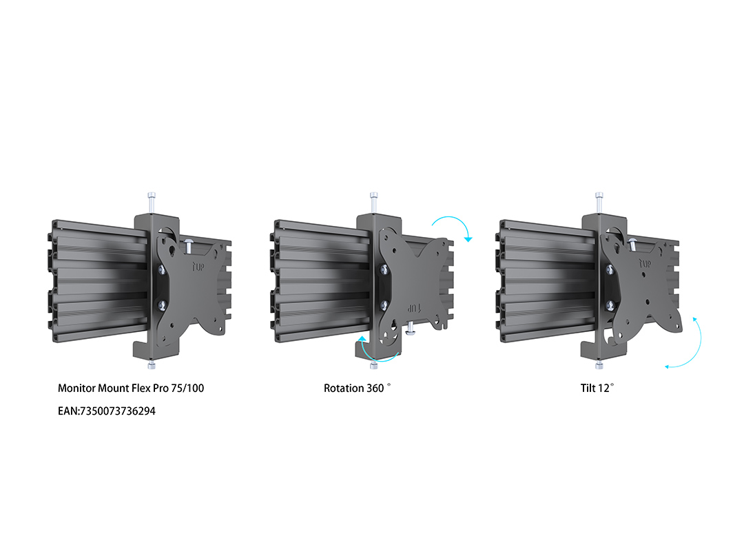M Pro Series - Monitor Mount Flex Pro 75/100 - Multibrackets