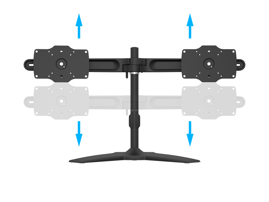 M VESA Desktopmount Dual Stand 24