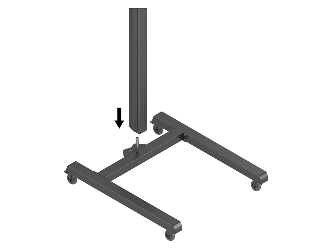 10×15 Domain™ Pro 150 Cross Brace Pole Part B1