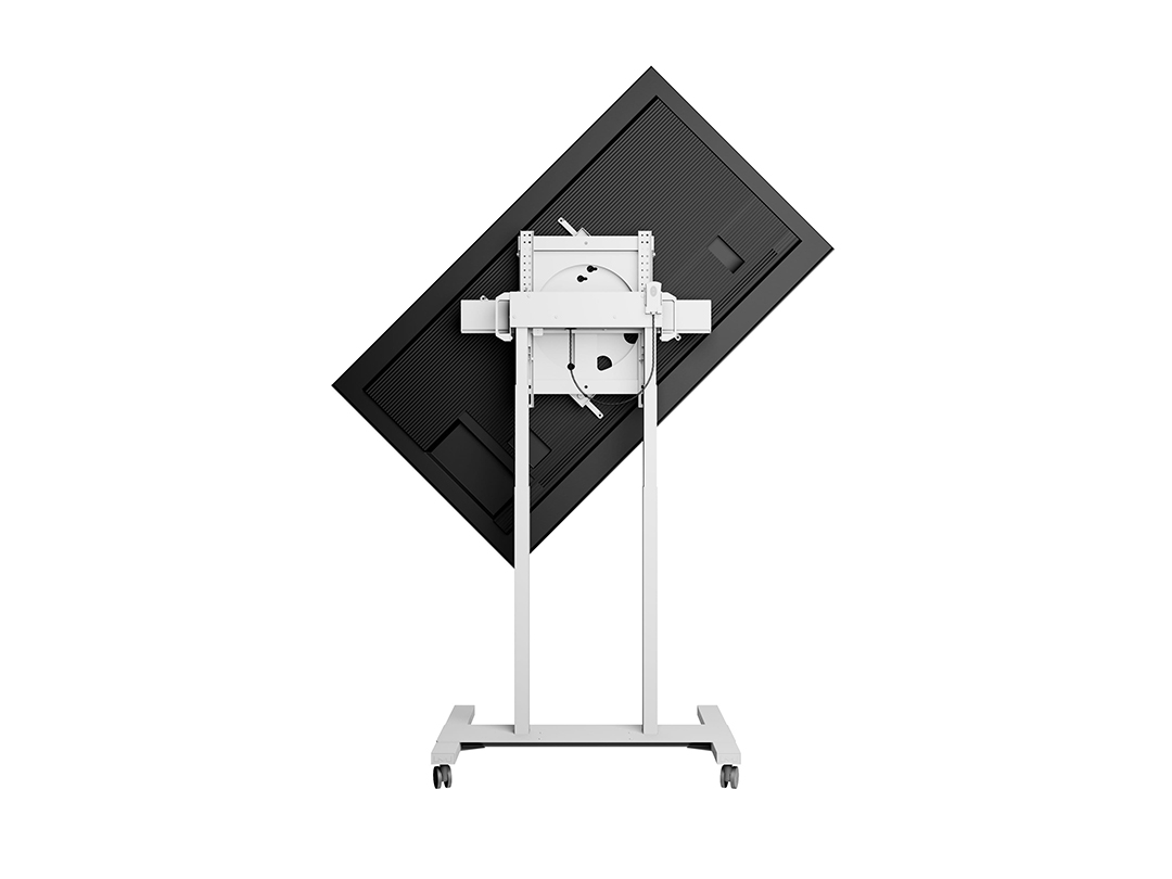 M Motorized Floorstand Flip 2 VESA 2/3/400 White - Multibrackets