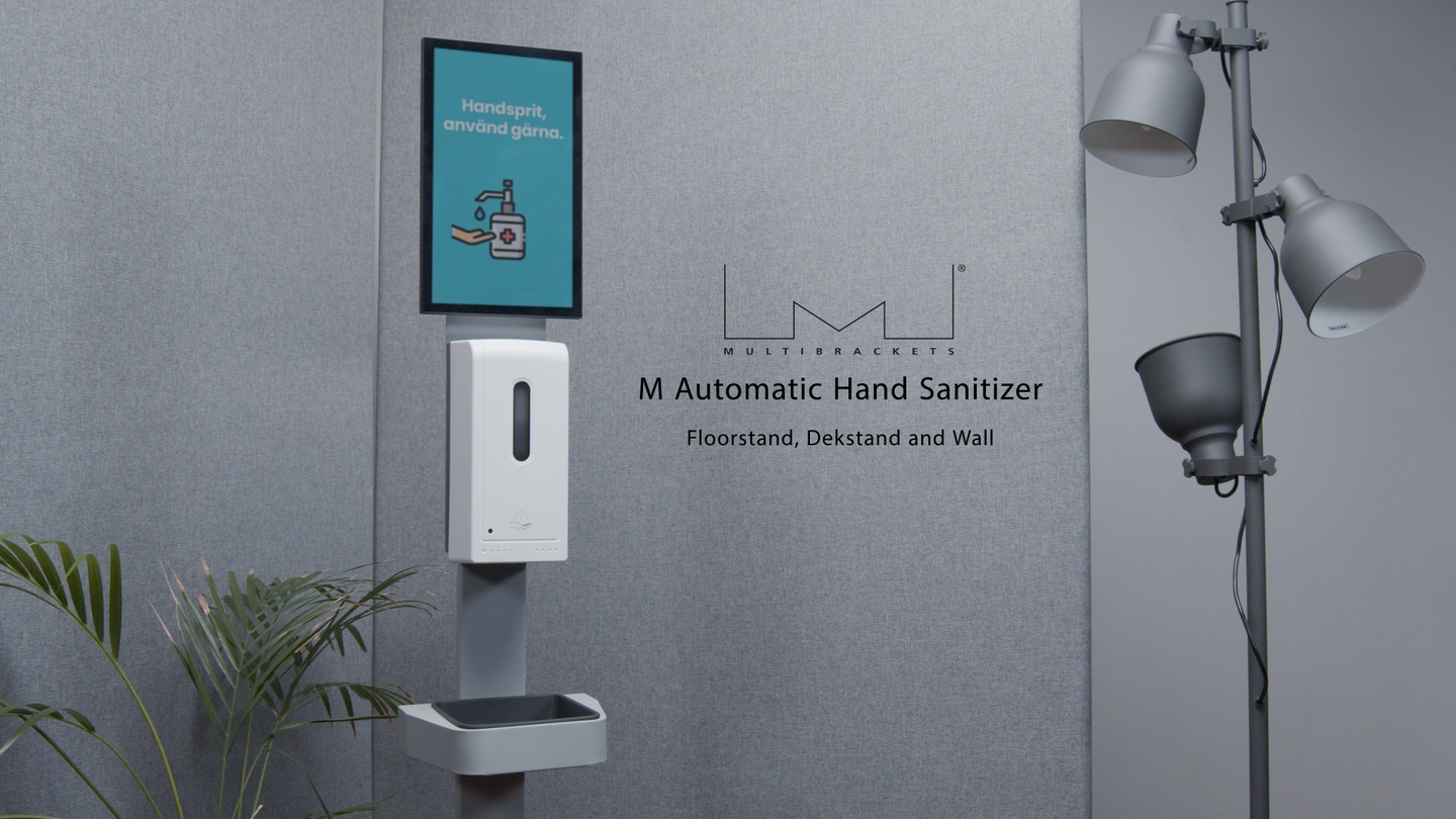 Automatic hand store sanitizer dispenser stand